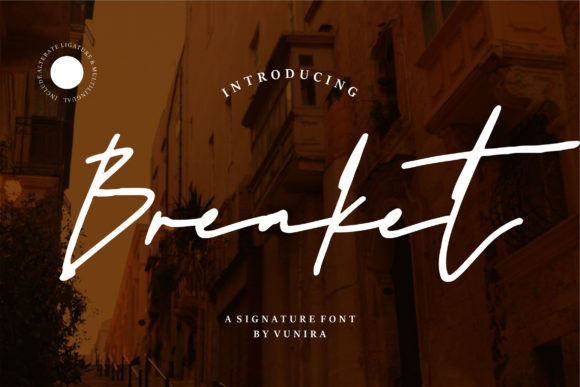 Breaket Font - Featured Image