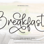 Breakfast Font - Featured Image