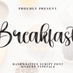 Breakfast Font - Featured Image
