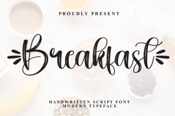 Breakfast Font - Featured Image