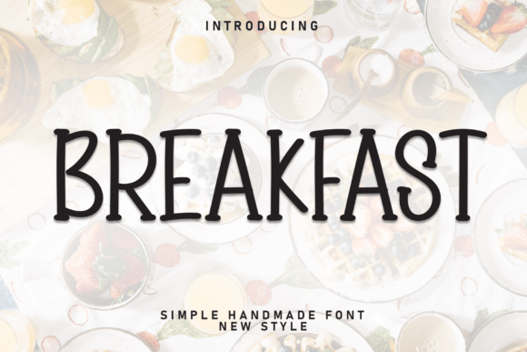 Breakfast Font - Featured Image
