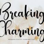 Breaking Charming Font - Featured Image