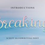 Breaking Font - Featured Image