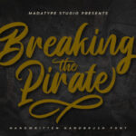 Breaking Pirate Font - Featured Image