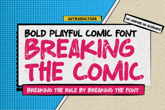 Breaking the Comic Font - Featured Image
