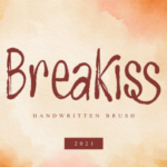 Breakiss Font - Featured Image