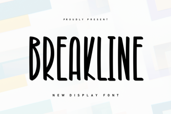 Breakline Font - Featured Image