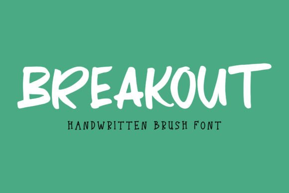 Breakout Font - Featured Image