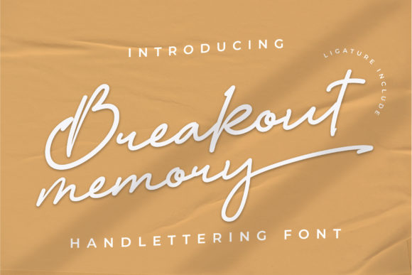 Breakout Memory Font - Featured Image