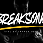 Breaksong Font - Featured Image