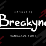 Breakyna Font - Featured Image