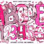 Breast Cancer Doodle Font - Featured Image