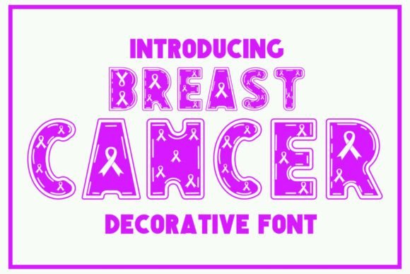 Breast Cancer Font - Featured Image