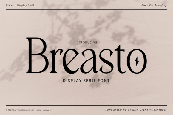 Breasto Font - Featured Image