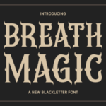 Breath Magic Font - Featured Image