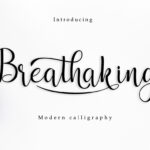 Breathaking Font - Featured Image