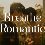Breathe Romantic Font - Featured Image