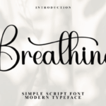 Breathine Font - Featured Image