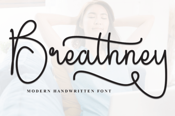 Breathney Font - Featured Image
