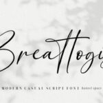 Breattogis Font - Featured Image