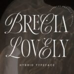 Brecia Lovely Font - Featured Image