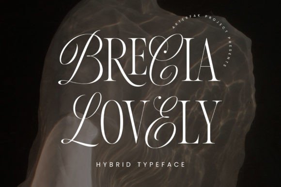Brecia Lovely Font - Featured Image