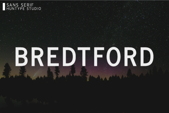Bredtford Font - Featured Image