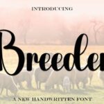 Breeder Font - Featured Image