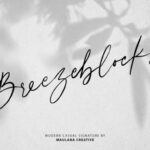 Breezeblocks Font - Featured Image