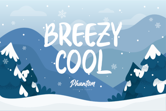 Breezy Cool Font - Featured Image