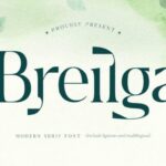 Breilga Font - Featured Image