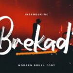 Brekad's Font - Featured Image