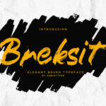 Breksit Font - Featured Image
