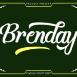 Brenday Font - Featured Image