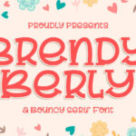 Brendy Berly Font - Featured Image