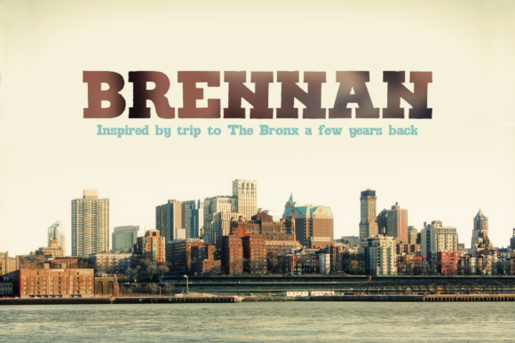 Brennan Font - Featured Image