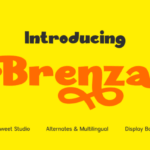 Brenza Font - Featured Image