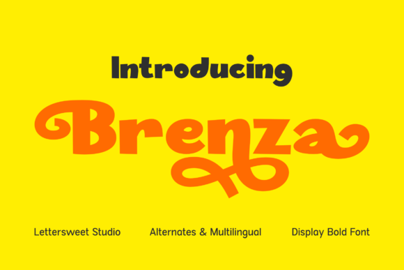 Brenza Font - Featured Image