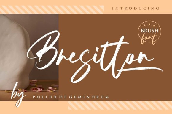 Bresitton Font - Featured Image