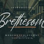 Brethesom Font - Featured Image
