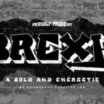 Brexh Regular Font - Featured Image