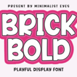 Brick Bold Font - Featured Image
