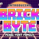 Brick Byte Font - Featured Image