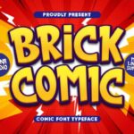 Brick Comic Font - Featured Image