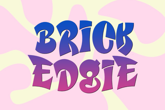 Brick Edgie Font - Featured Image
