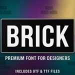 Brick Font - Featured Image