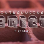 Brick Font - Featured Image