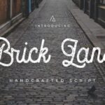 Brick Lane Font - Featured Image