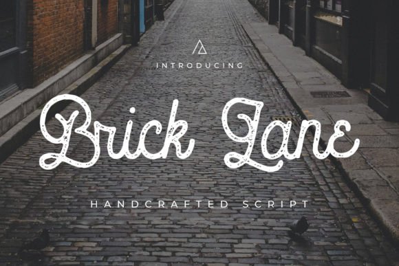 Brick Lane Font - Featured Image