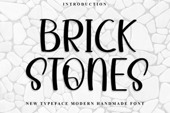 Brick Stones Font - Featured Image
